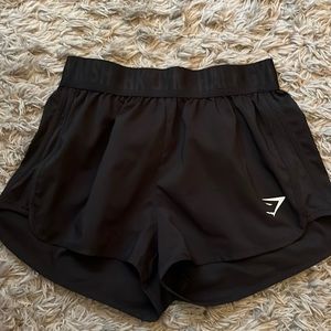 Gymshark black shorts, size small